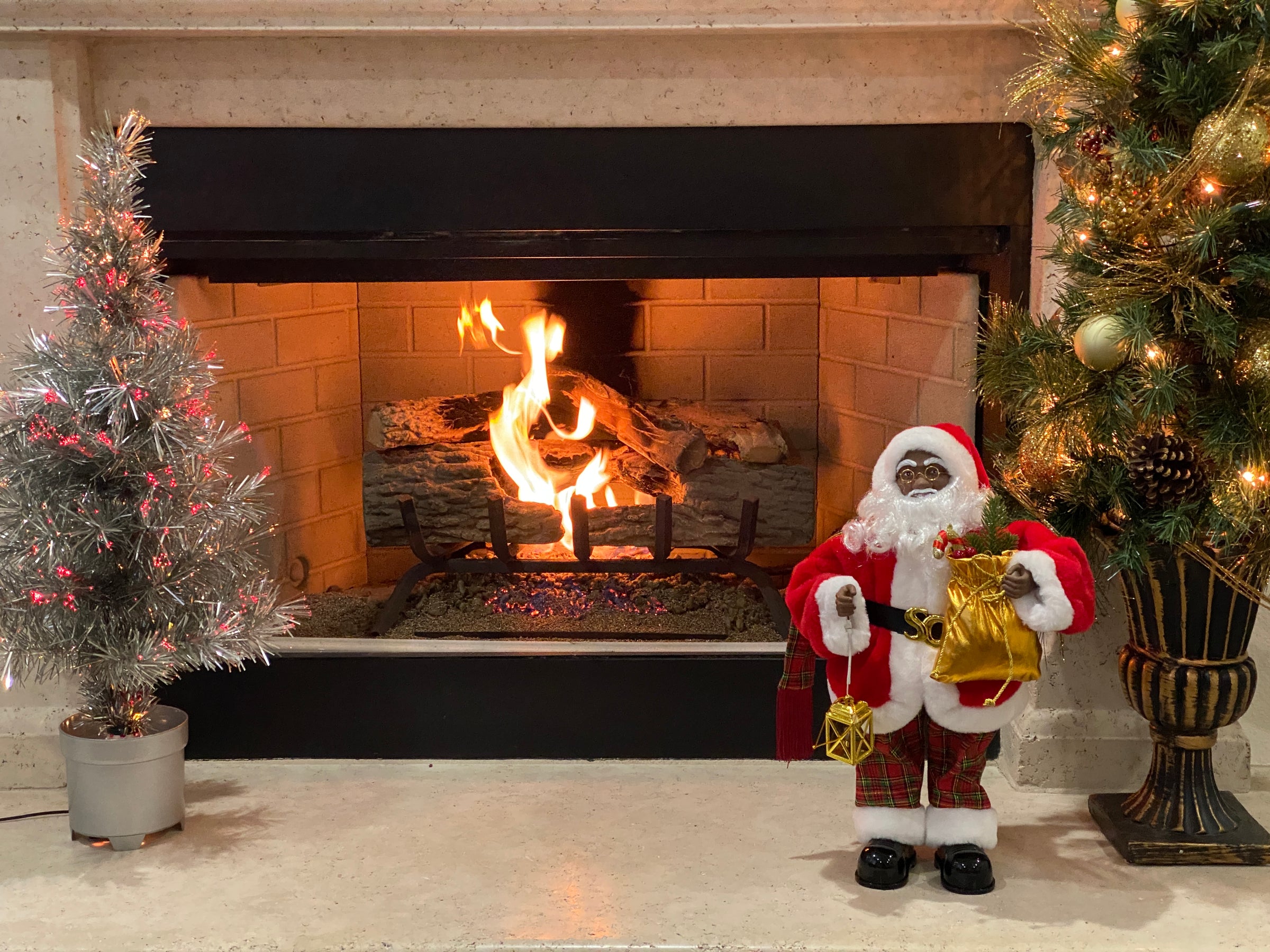 African American Santa Black Santa Brown Santa Ethnic Santa Black Christmas Our Santa